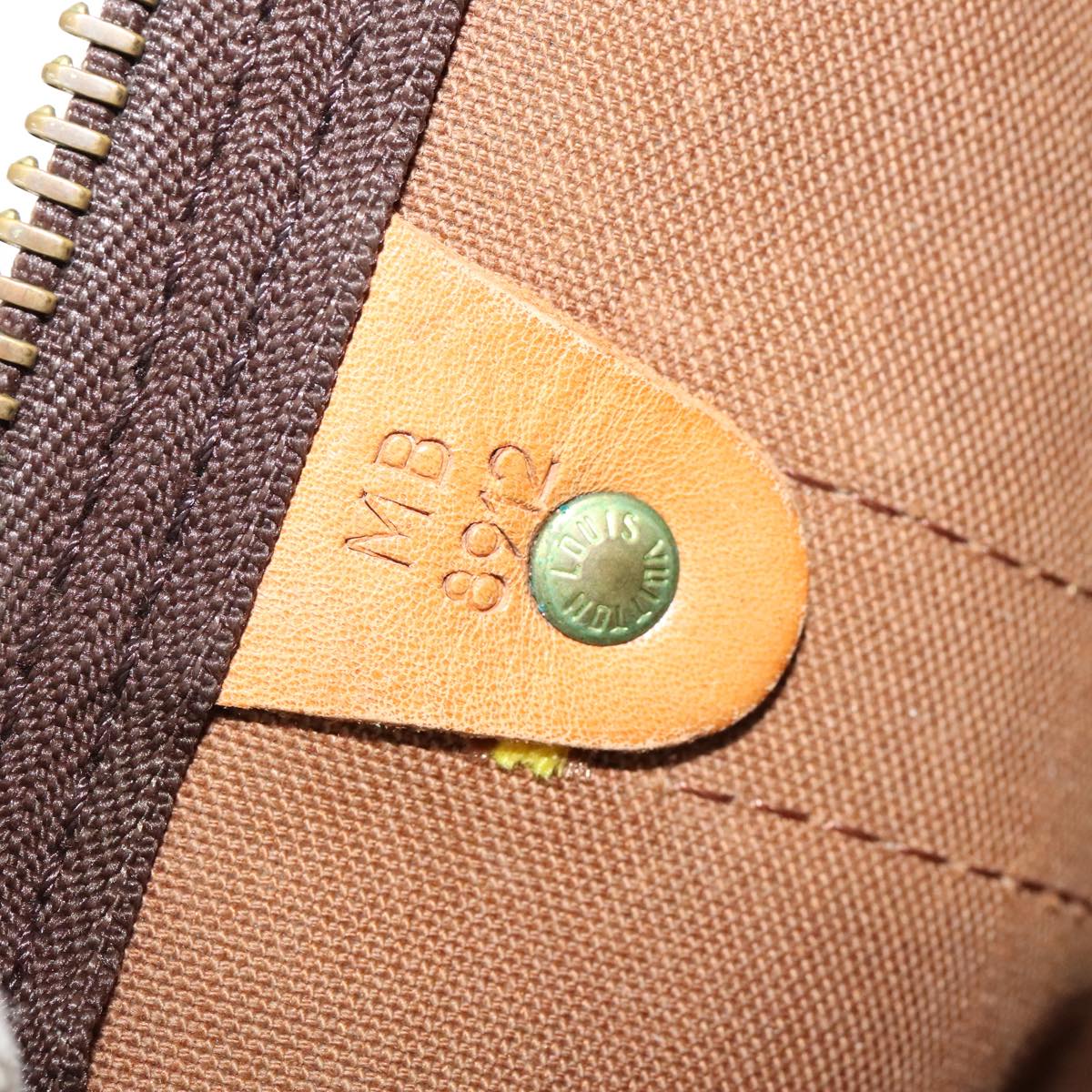 Louis Vuitton Keepall 50 Brown Canvas Travel Bag (Pre-Owned)