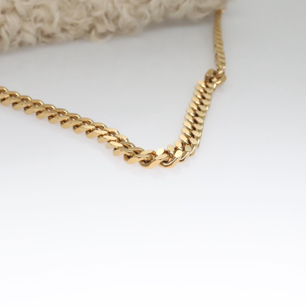 Céline Beige Faux Fur Shoulder Bag (Pre-Owned)