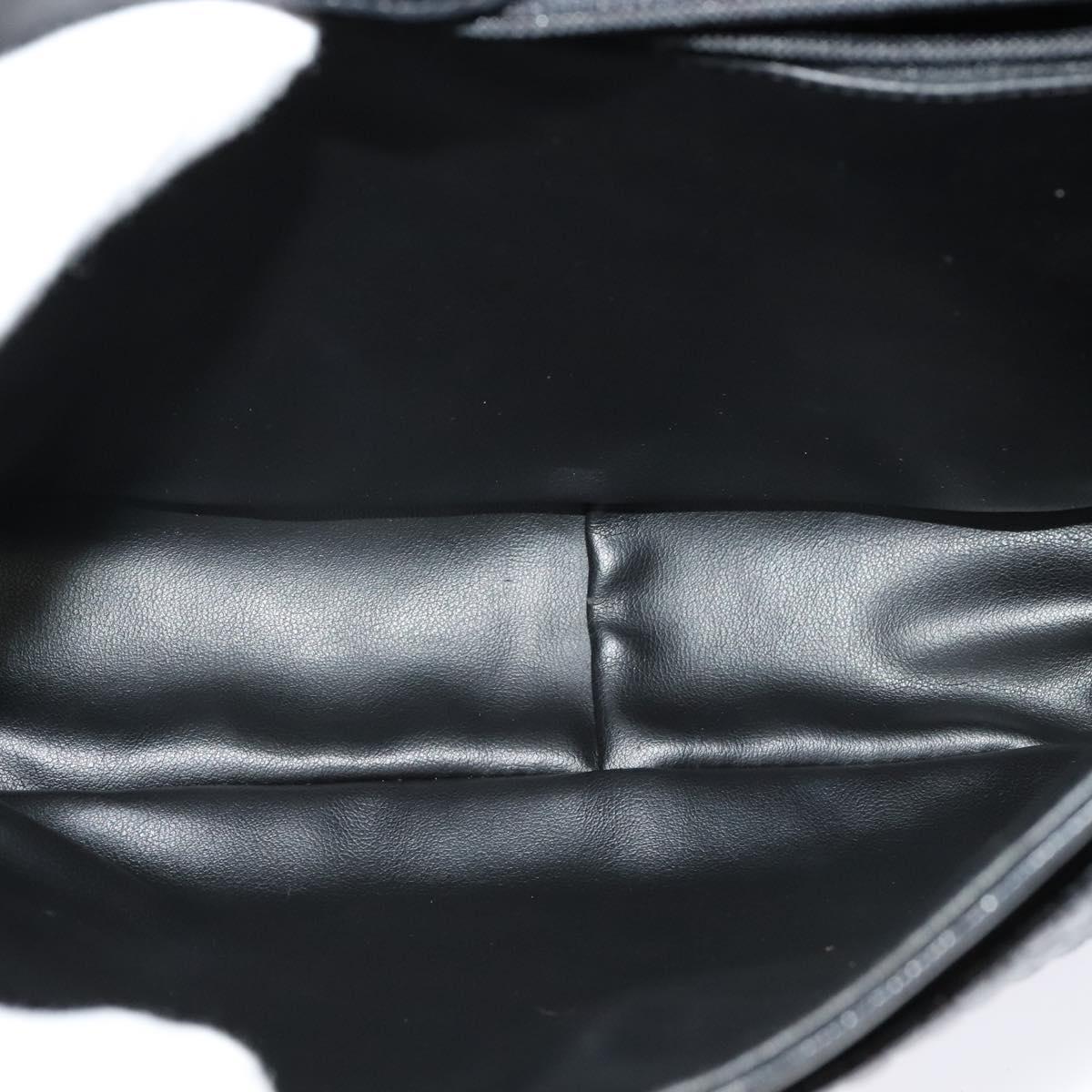 Bally Black Leather Shoulder Bag (Pre-Owned)