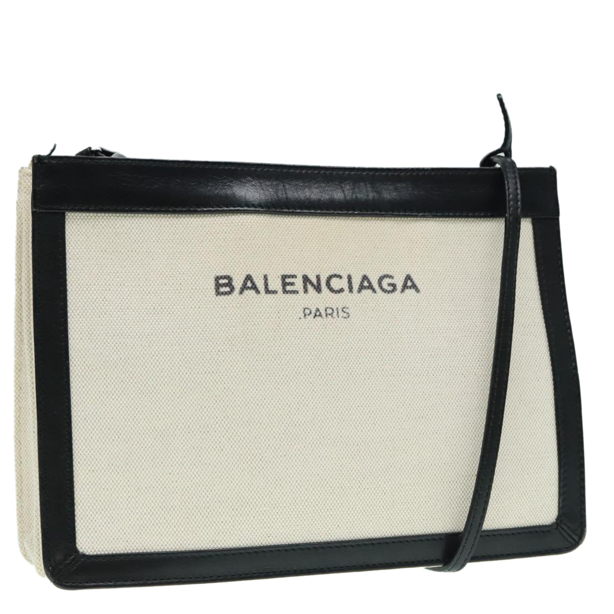 Balenciaga Beige Canvas Shoulder Bag (Pre-Owned)