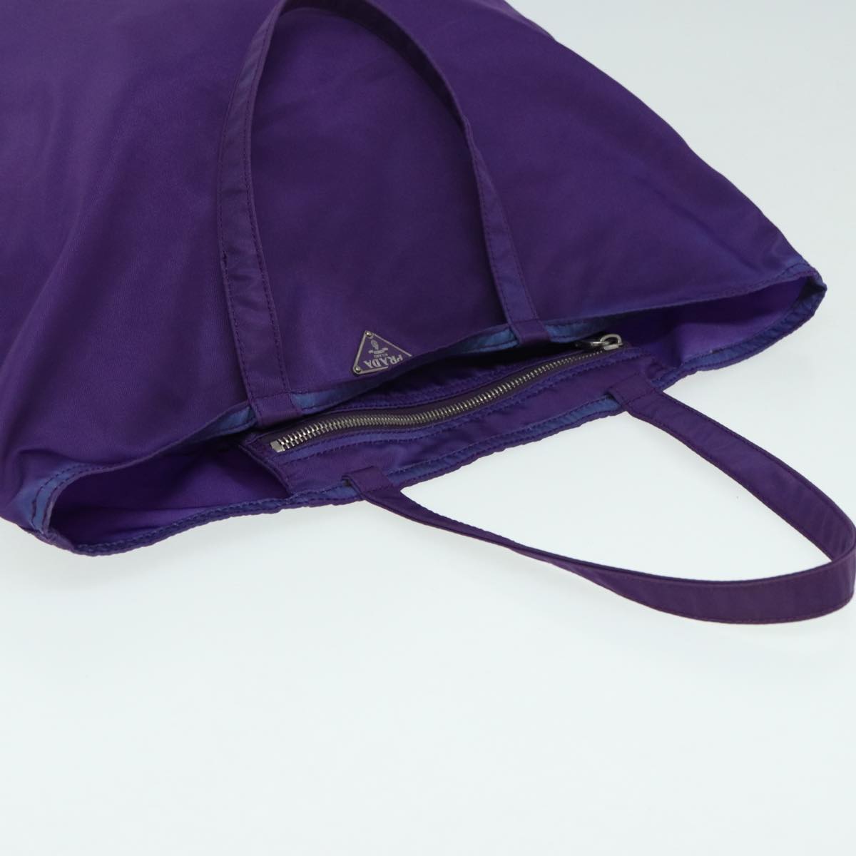 Prada Robot Purple Synthetic Tote Bag (Pre-Owned)