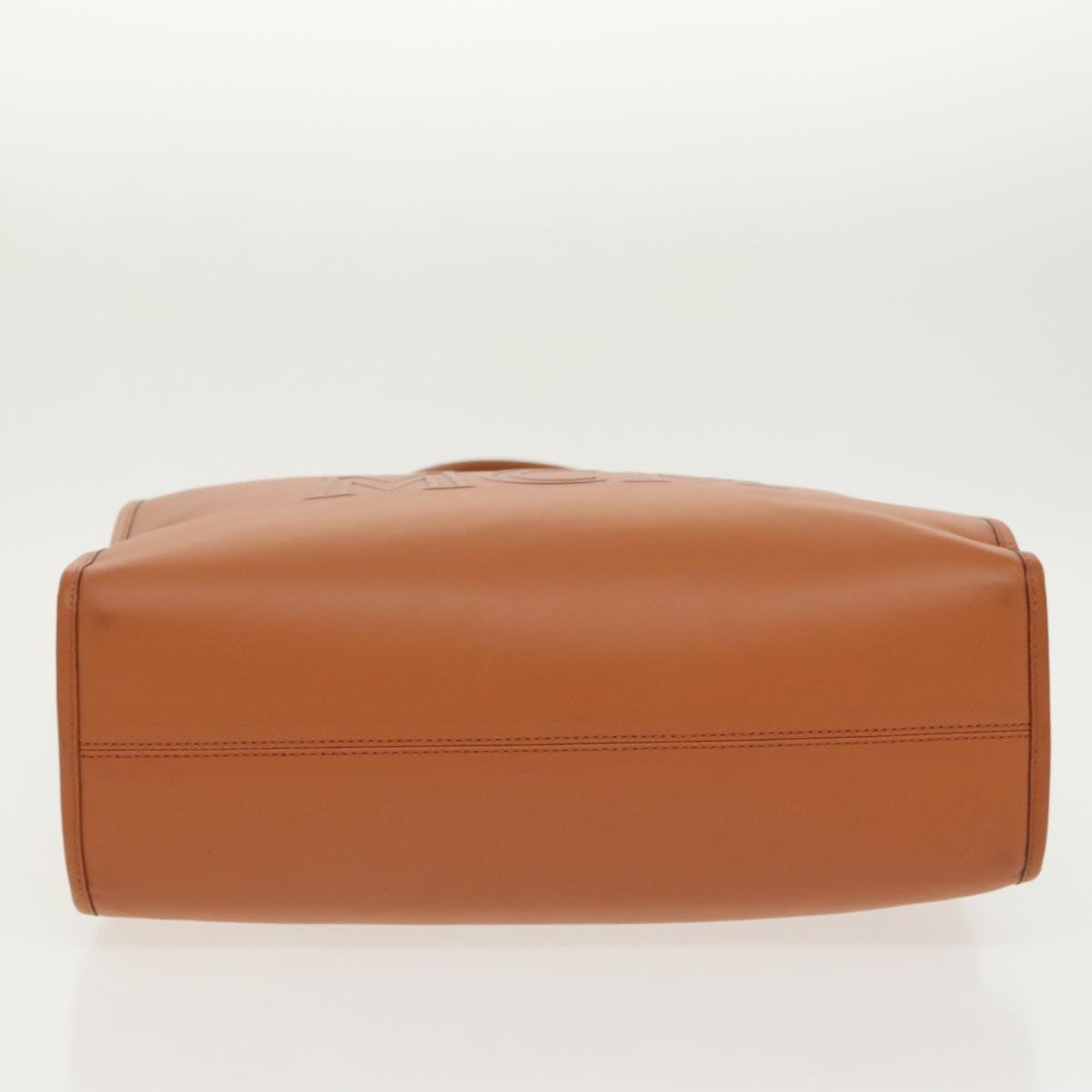MCM Klassik Tote Brown Leather Tote Bag (Pre-Owned)