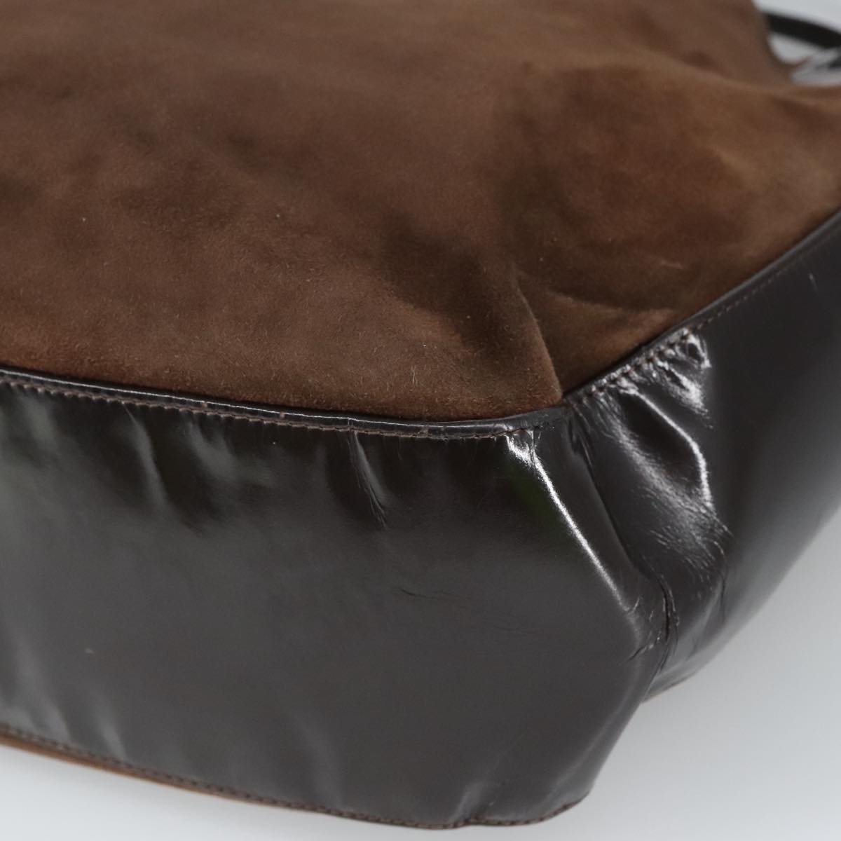 Bally Brown Suede Shoulder Bag (Pre-Owned)
