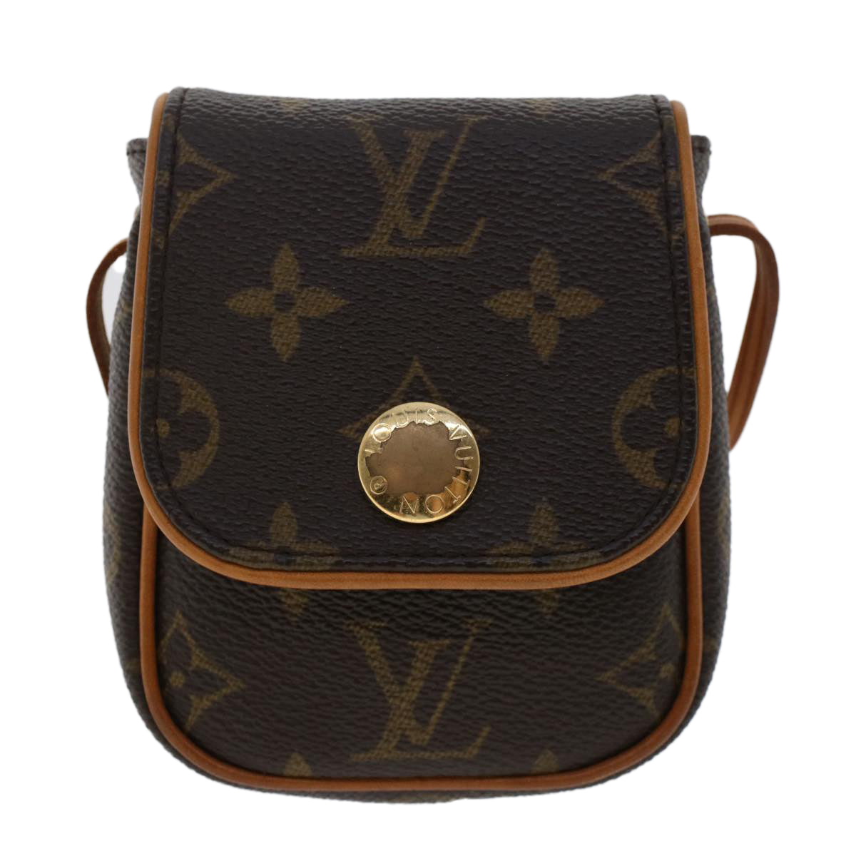 Louis Vuitton Cancun Brown Canvas Clutch Bag (Pre-Owned)