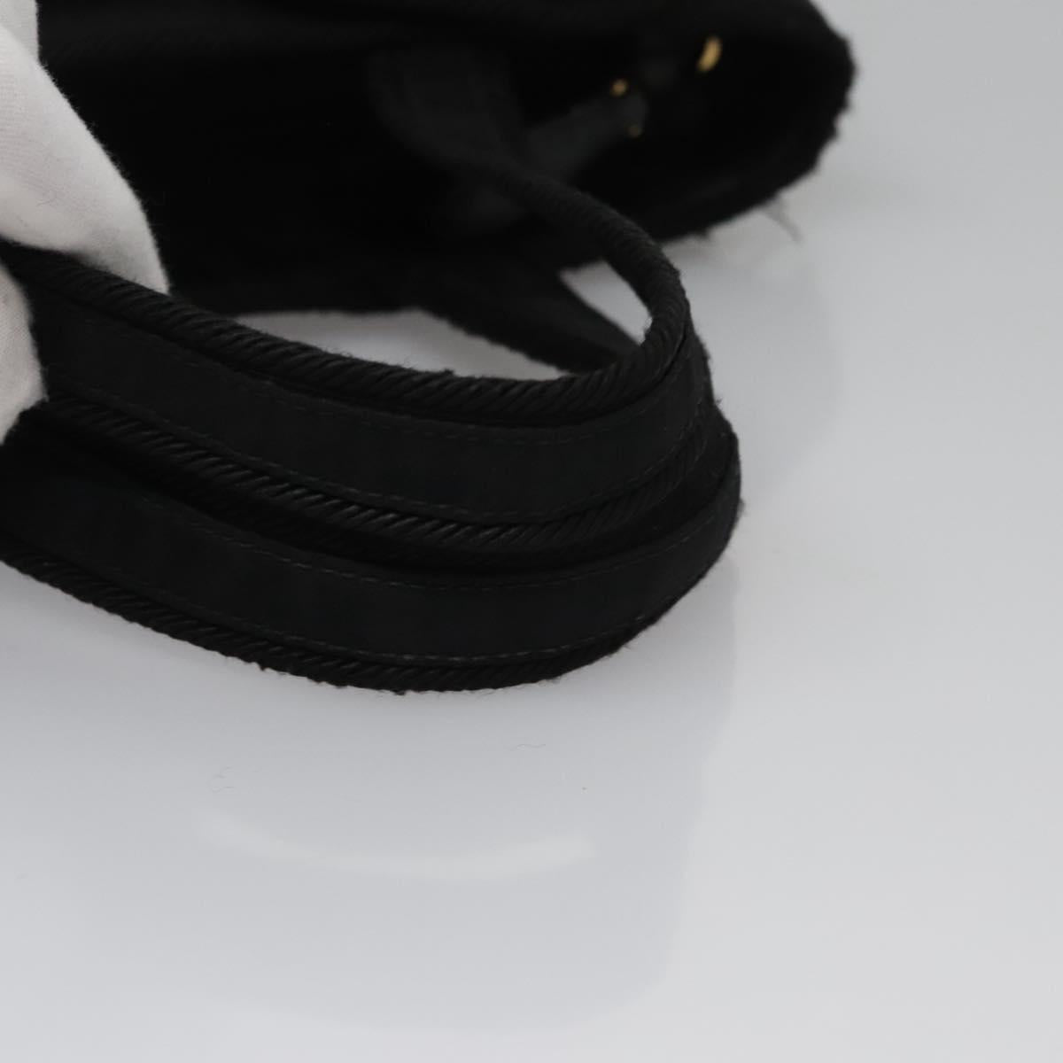 Prada Tessuto Black Synthetic Handbag (Pre-Owned)