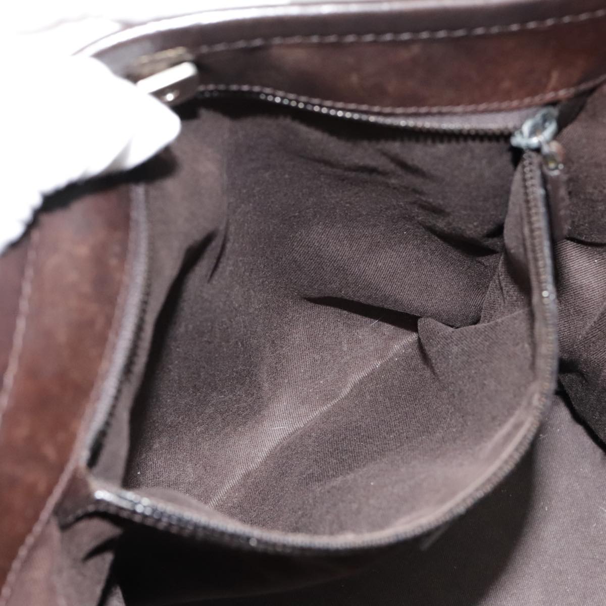 Gucci Brown Canvas Shoulder Bag (Pre-Owned)