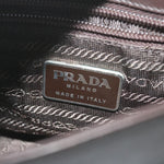 Prada Brown Leather Shoulder Bag (Pre-Owned)