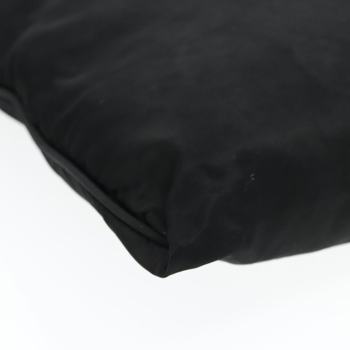 Prada Re-Nylon Black Canvas Shoulder Bag (Pre-Owned)