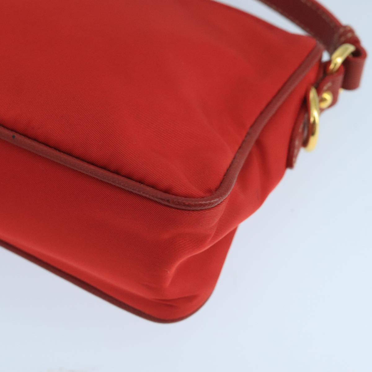 Prada Re-Nylon Red Synthetic Shoulder Bag (Pre-Owned)