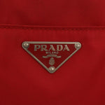 Prada Tessuto Red Cotton Handbag (Pre-Owned)