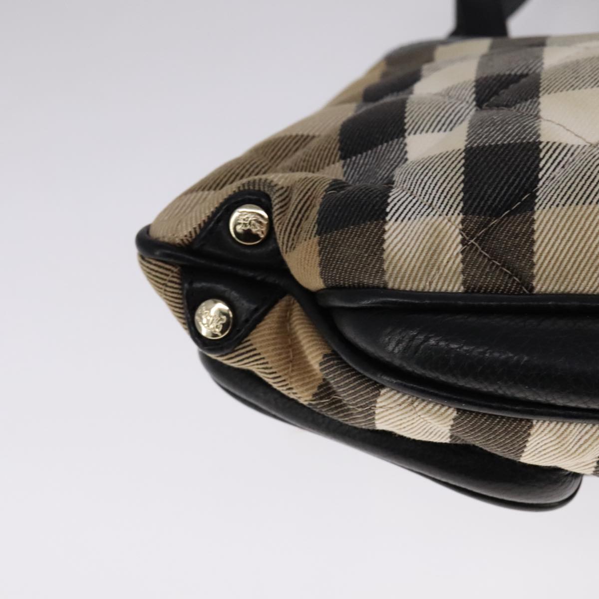 Burberry House Check Multicolour Canvas Shoulder Bag (Pre-Owned)