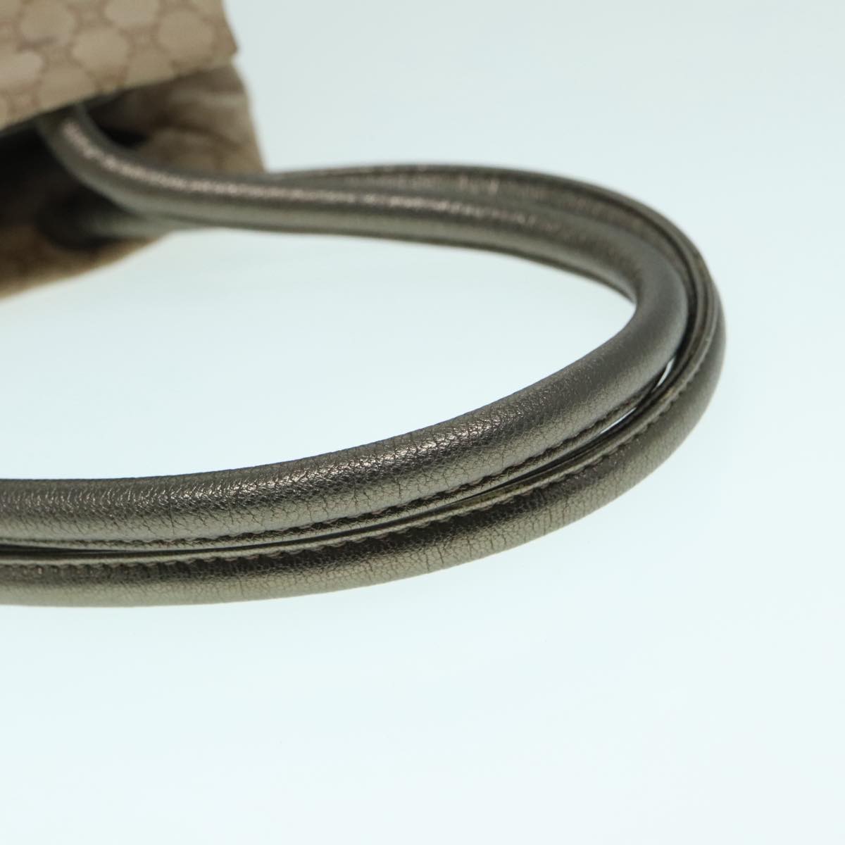 Céline Macadam Beige Canvas Shoulder Bag (Pre-Owned)