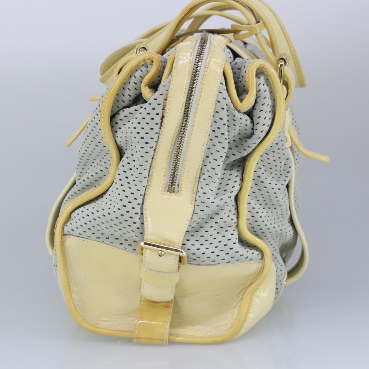 Bally Brown Suede Handbag (Pre-Owned)