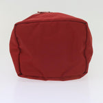 Prada Tessuto Red Synthetic Clutch Bag (Pre-Owned)