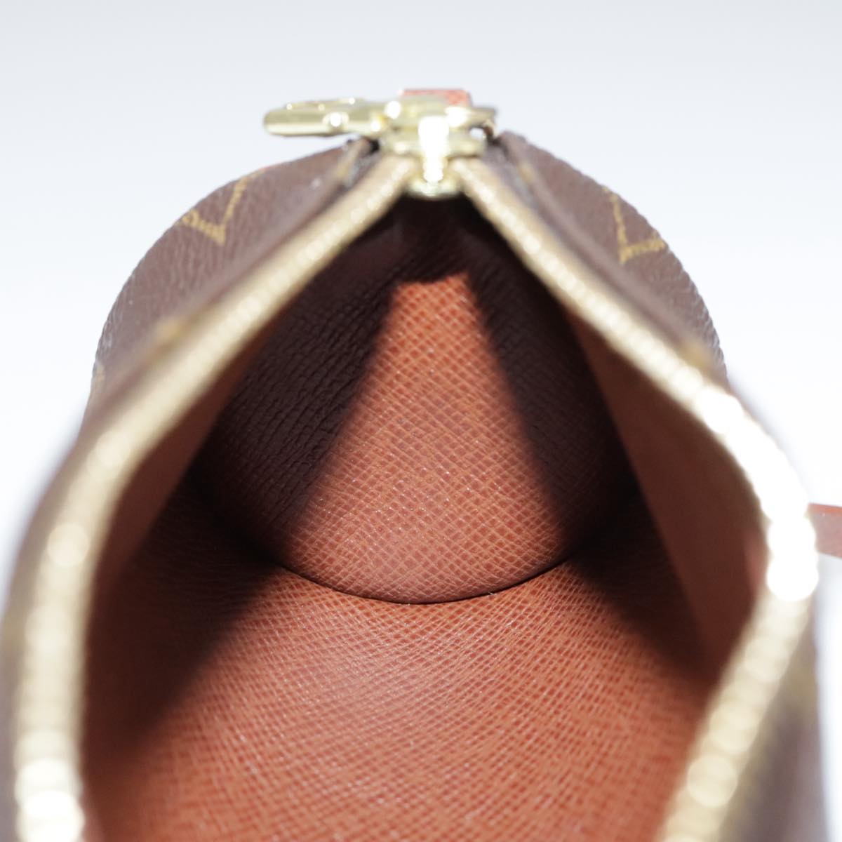 Louis Vuitton Mini Baby Papillon Brown Canvas Clutch Bag (Pre-Owned)