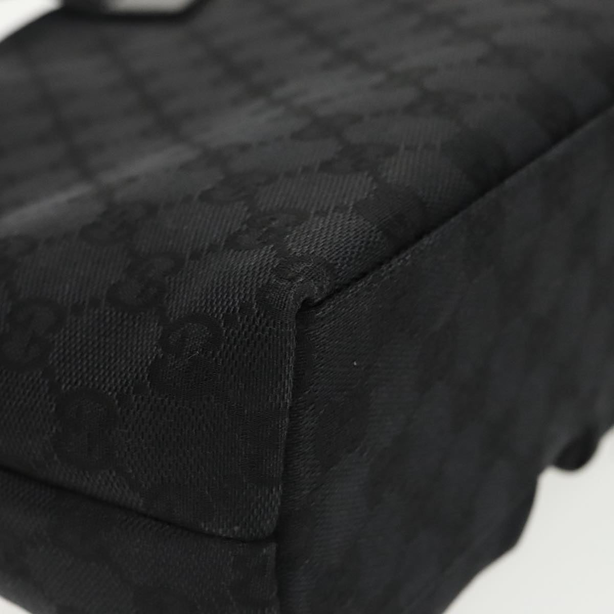 Gucci Black Canvas Handbag (Pre-Owned)
