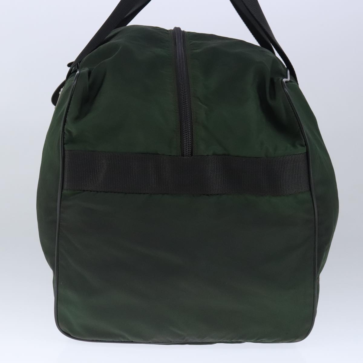 Prada Re-Nylon Khaki Synthetic Travel Bag (Pre-Owned)