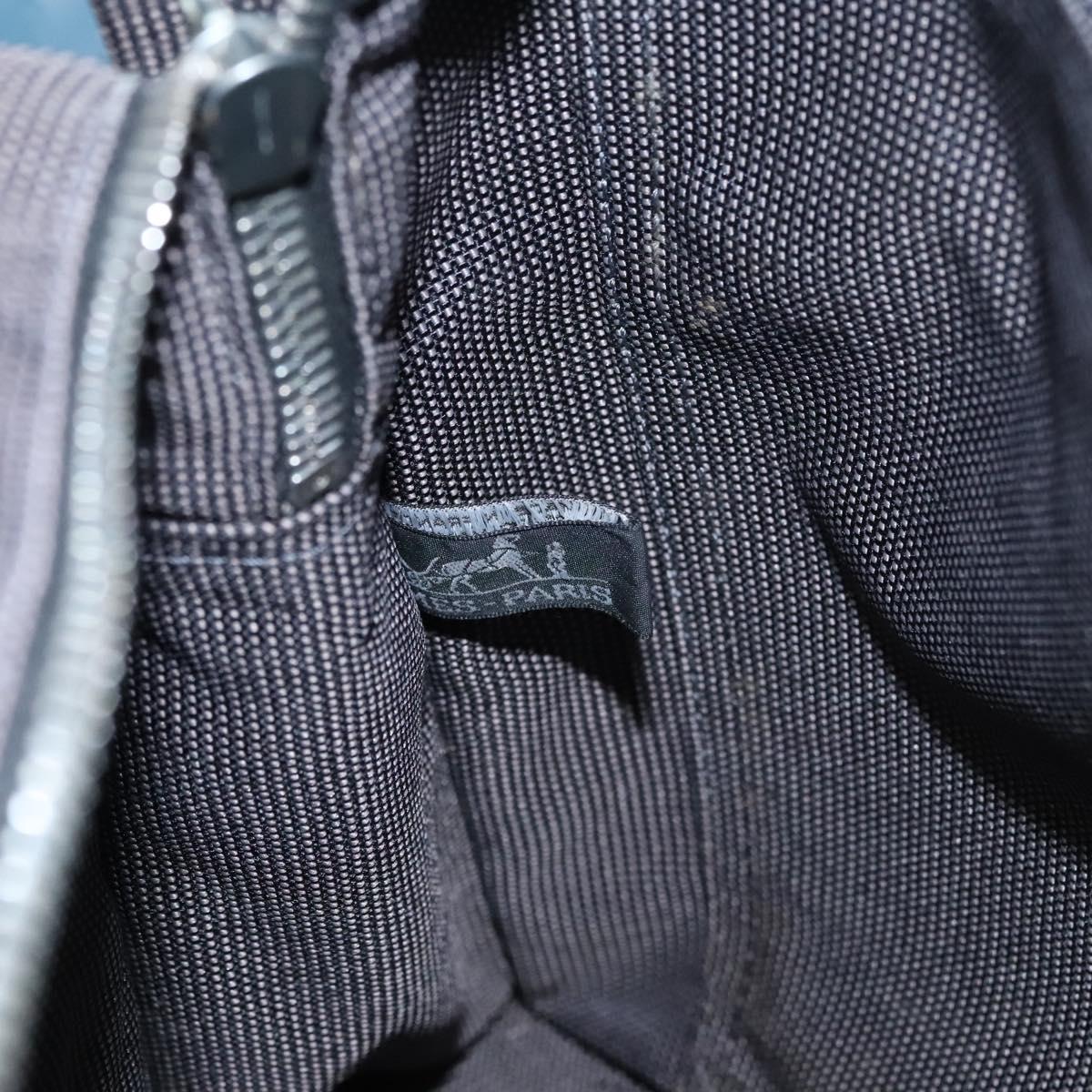 Hermès Herline Grey Canvas Tote Bag (Pre-Owned)