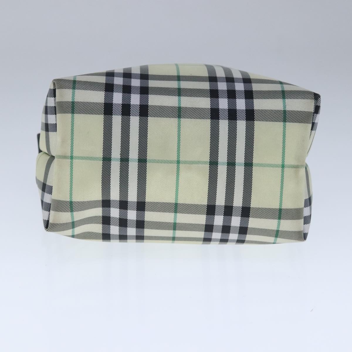 Burberry Nova Check Green Synthetic Clutch Bag (Pre-Owned)