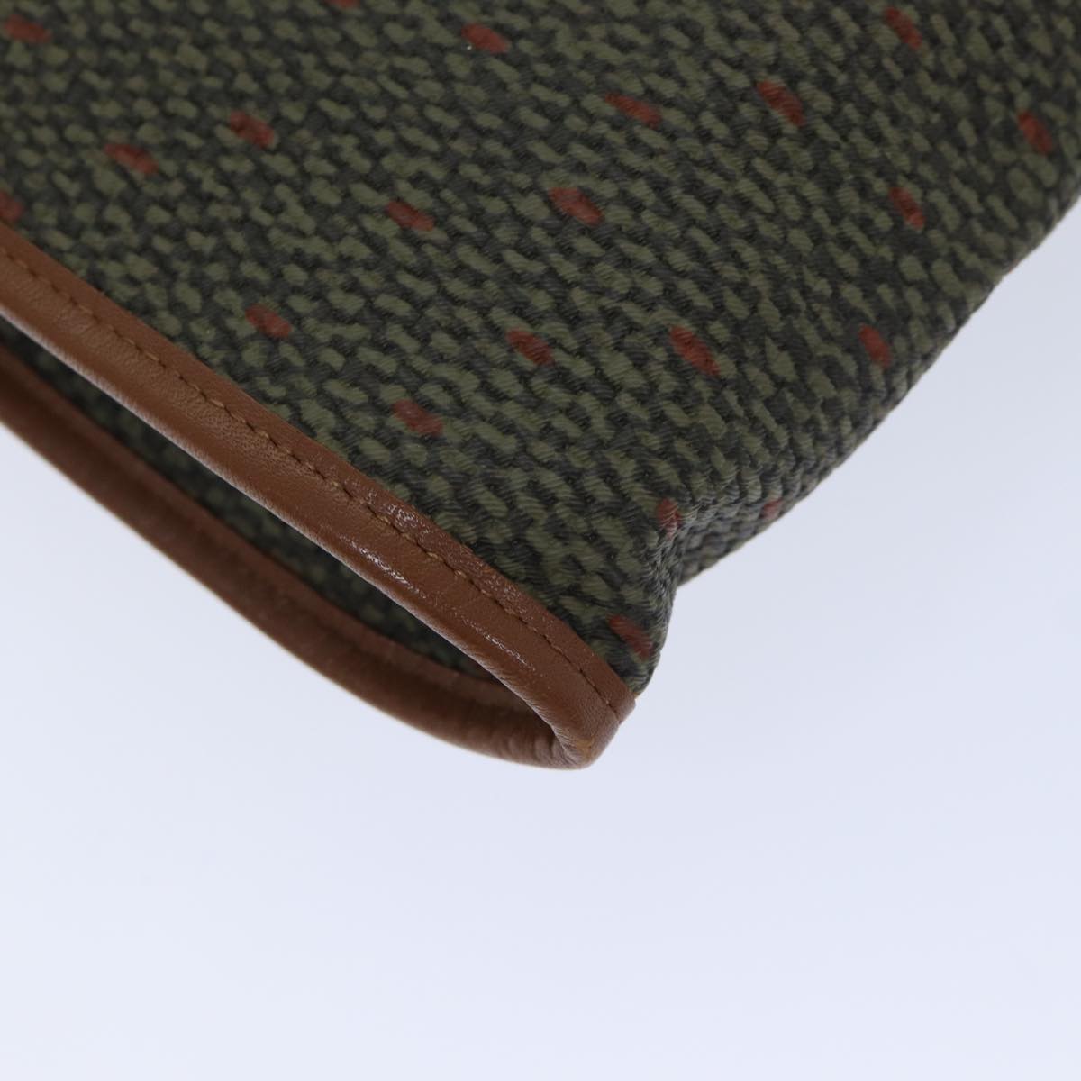 Saint Laurent Green Canvas Shoulder Bag (Pre-Owned)