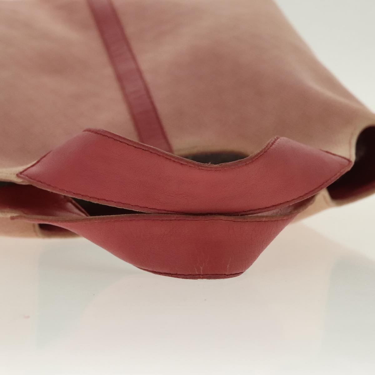 Bottega Veneta Pink Canvas Handbag (Pre-Owned)