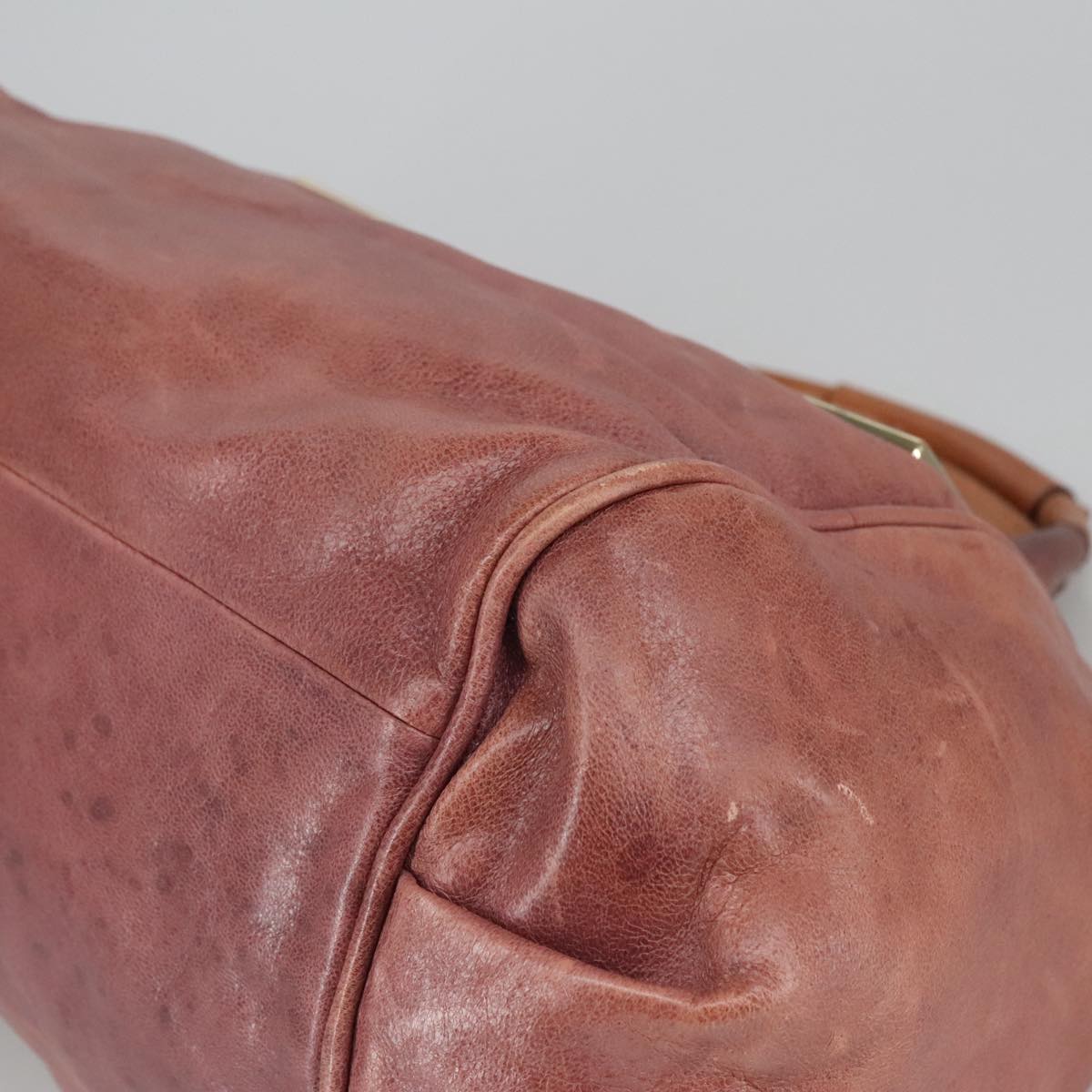 Chloé Ethel Pink Leather Handbag (Pre-Owned)