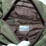 Prada Re-Edition Khaki Synthetic Shoulder Bag (Pre-Owned)