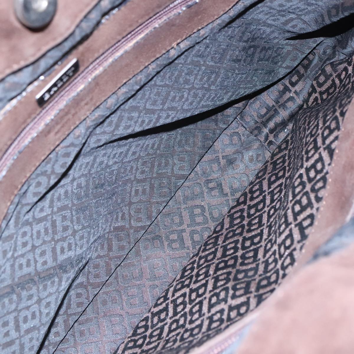 Bally Brown Suede Shoulder Bag (Pre-Owned)