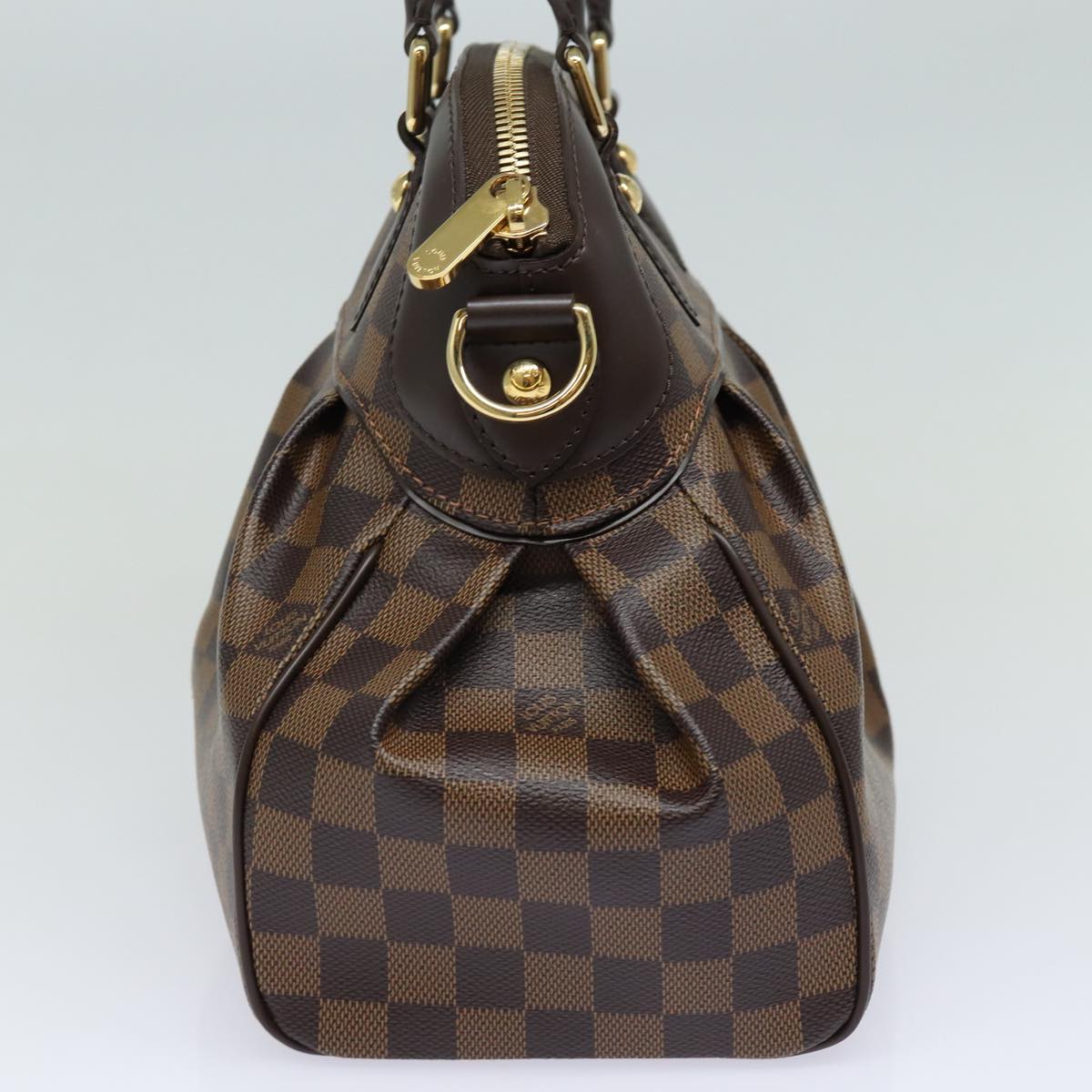 Louis Vuitton Trevi Brown Canvas Handbag (Pre-Owned)