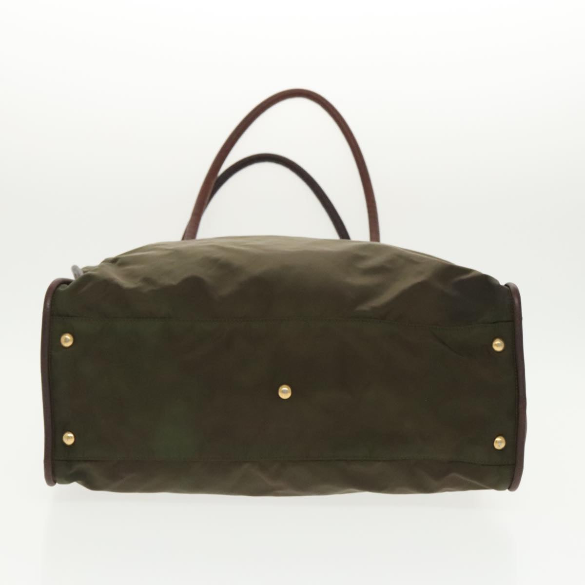 Céline Logo Du Cercle Khaki Synthetic Tote Bag (Pre-Owned)