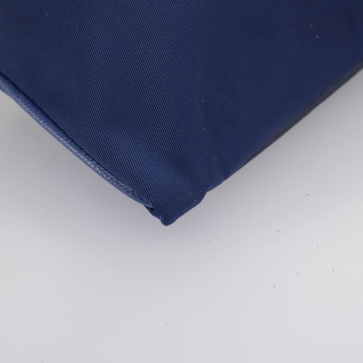 Prada Blue Synthetic Clutch Bag (Pre-Owned)