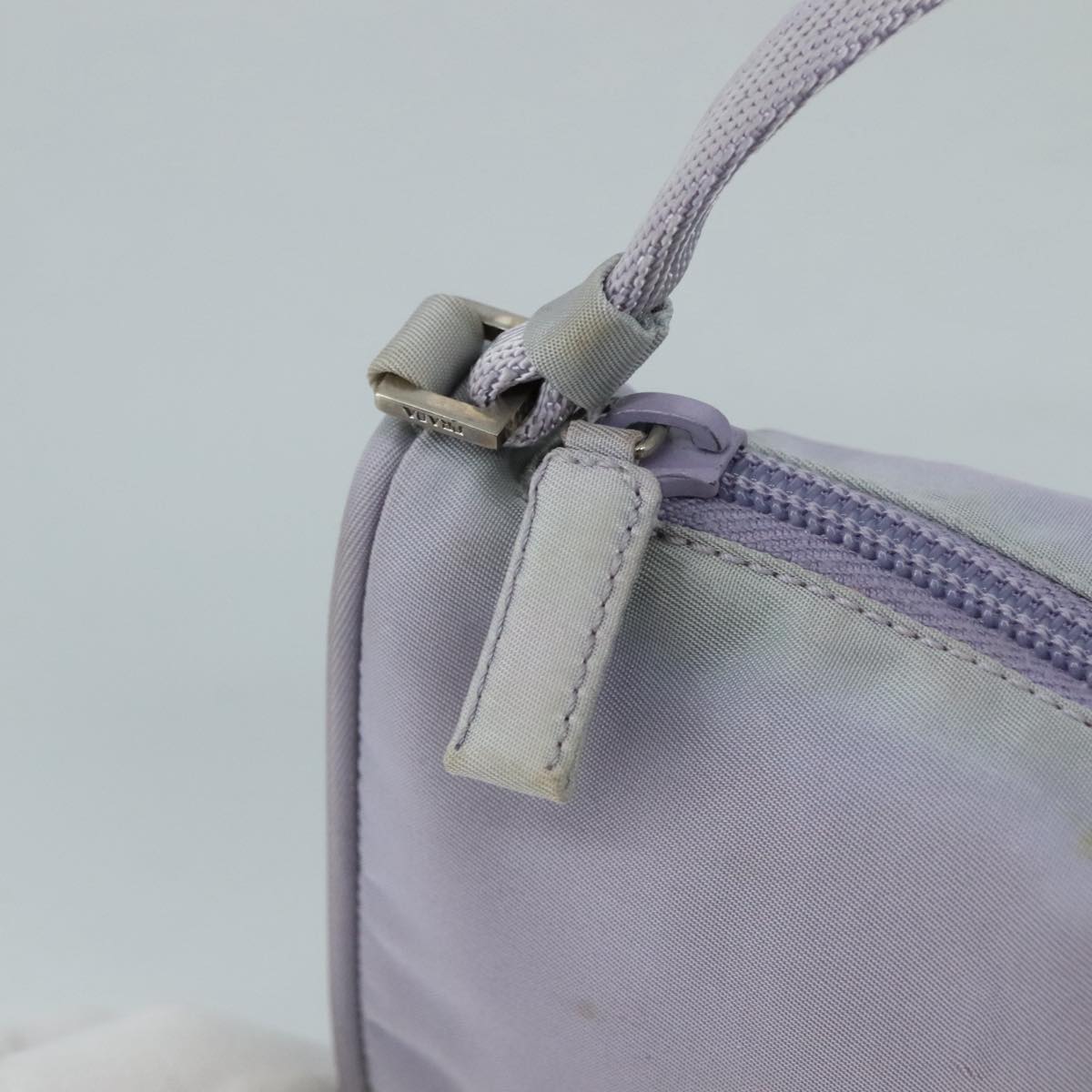 Prada Purple Synthetic Clutch Bag (Pre-Owned)
