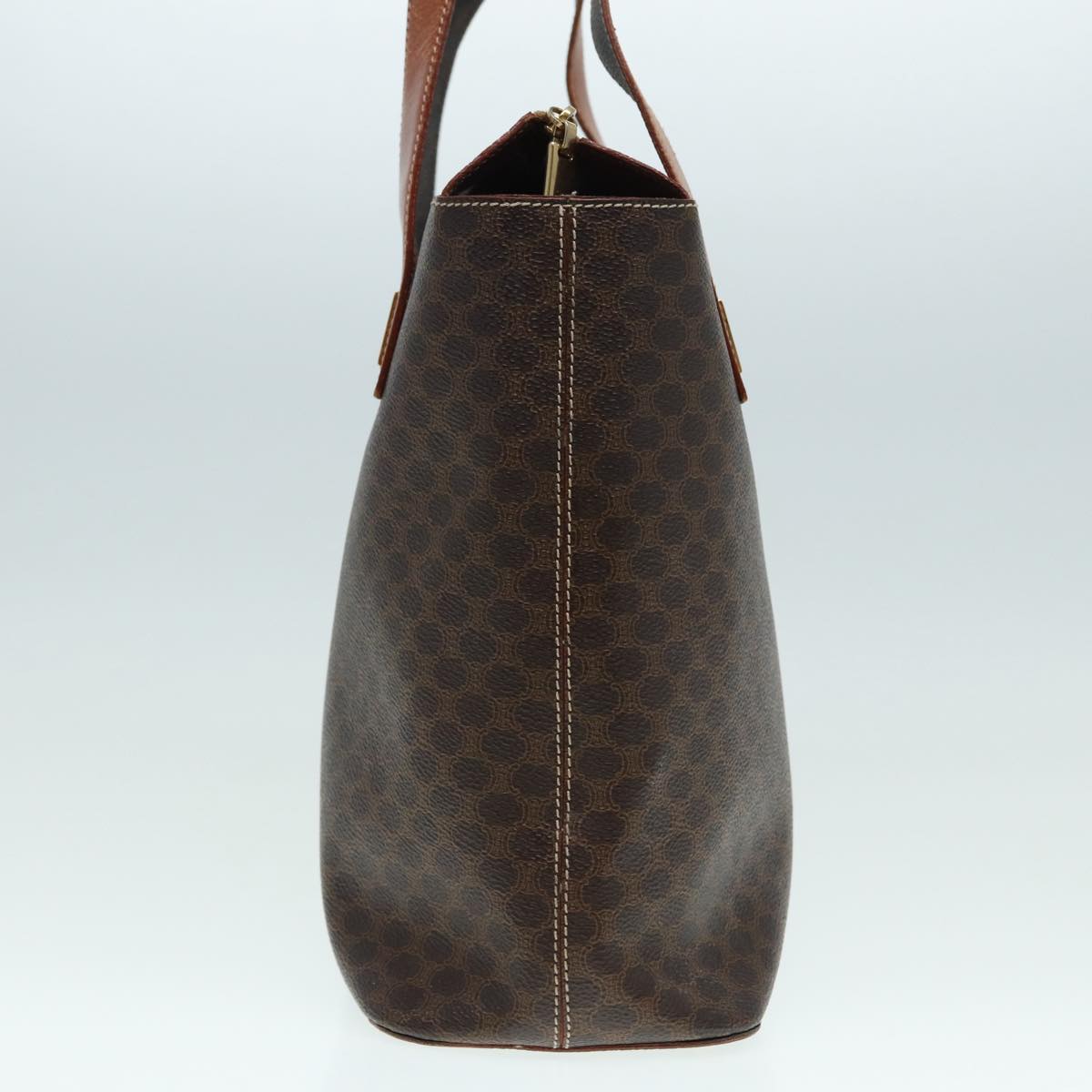 Céline Macadam Brown Canvas Handbag (Pre-Owned)