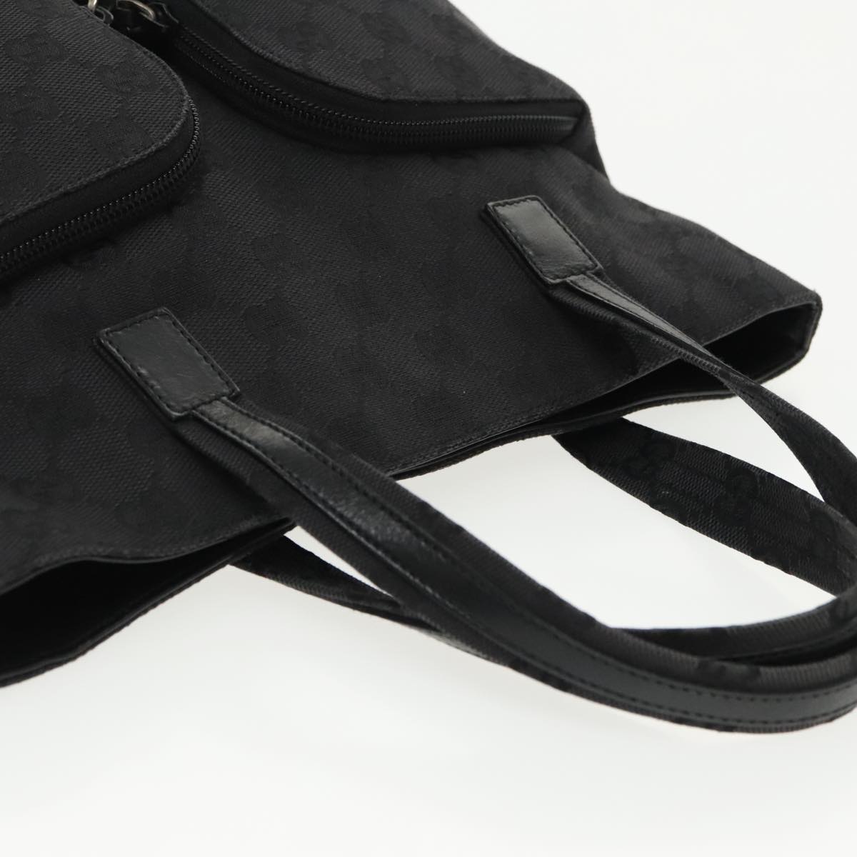 Gucci Black Canvas Handbag (Pre-Owned)