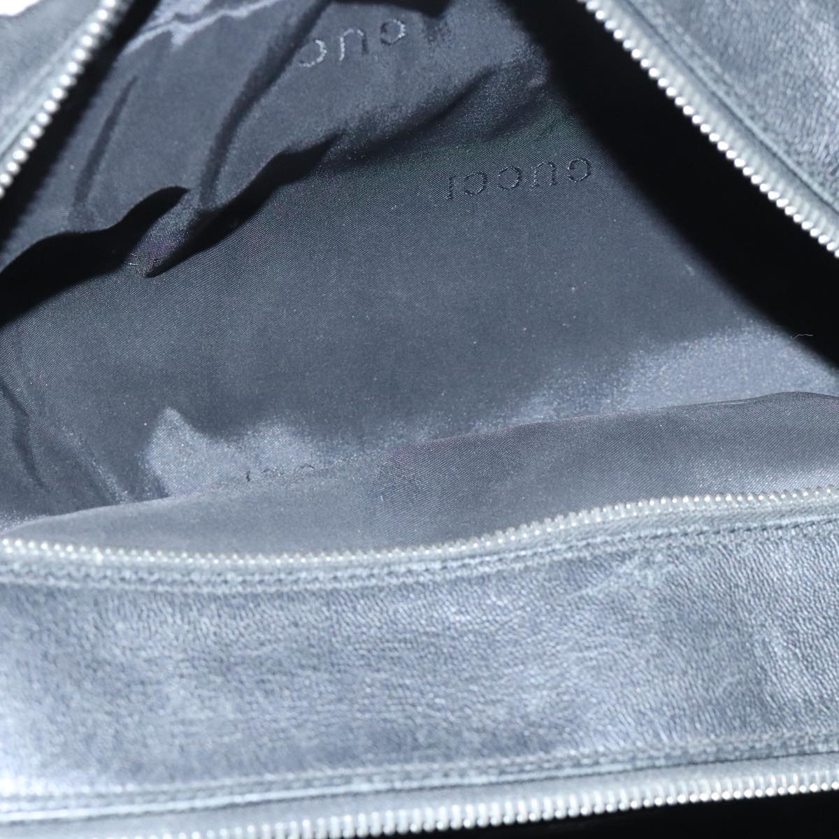 Gucci -- Black Leather Clutch Bag (Pre-Owned)