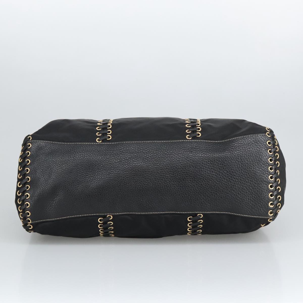 Prada Black Synthetic Handbag (Pre-Owned)