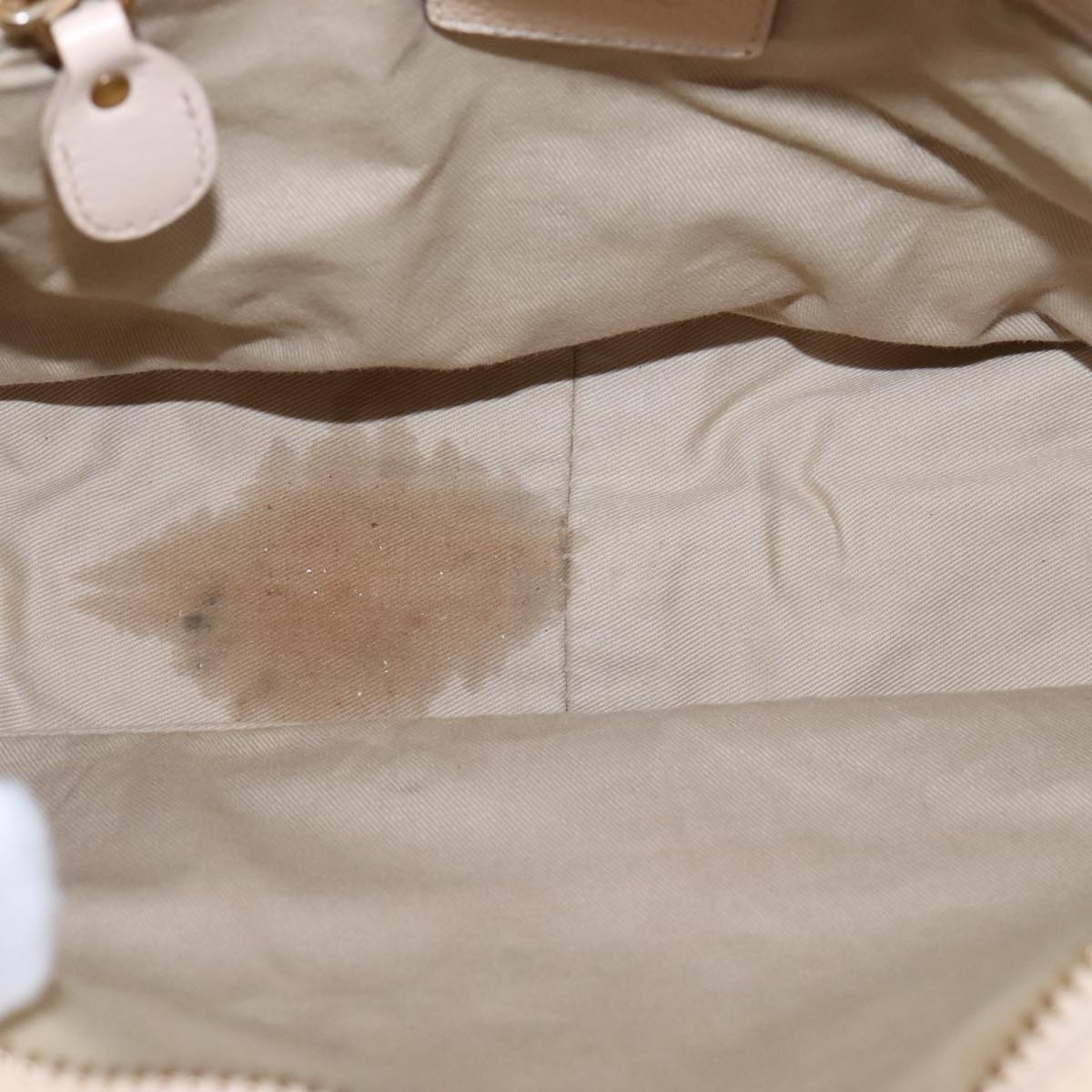 Chloé Paraty Beige Leather Handbag (Pre-Owned)