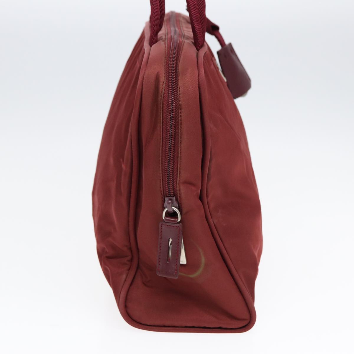Prada Tessuto Red Synthetic Tote Bag (Pre-Owned)