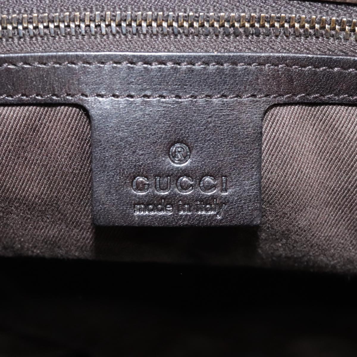 Gucci Brown Canvas Shoulder Bag (Pre-Owned)