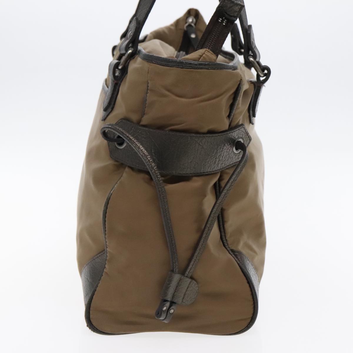 Burberry Brown Canvas Tote Bag (Pre-Owned)