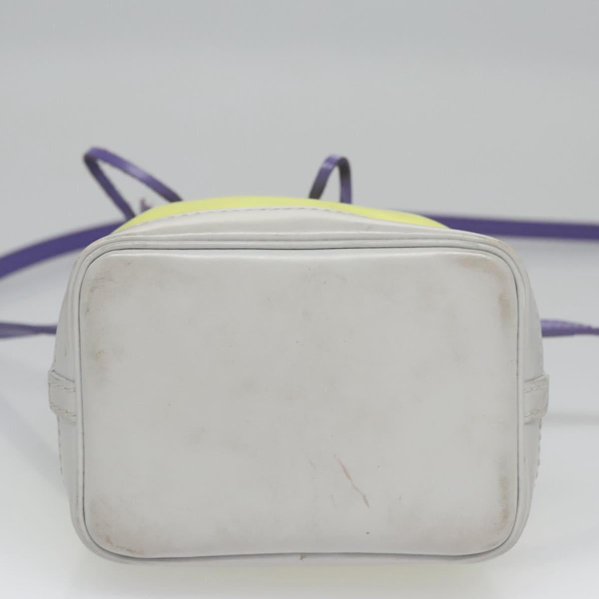 Louis Vuitton Nano Noé Yellow Leather Shoulder Bag (Pre-Owned)