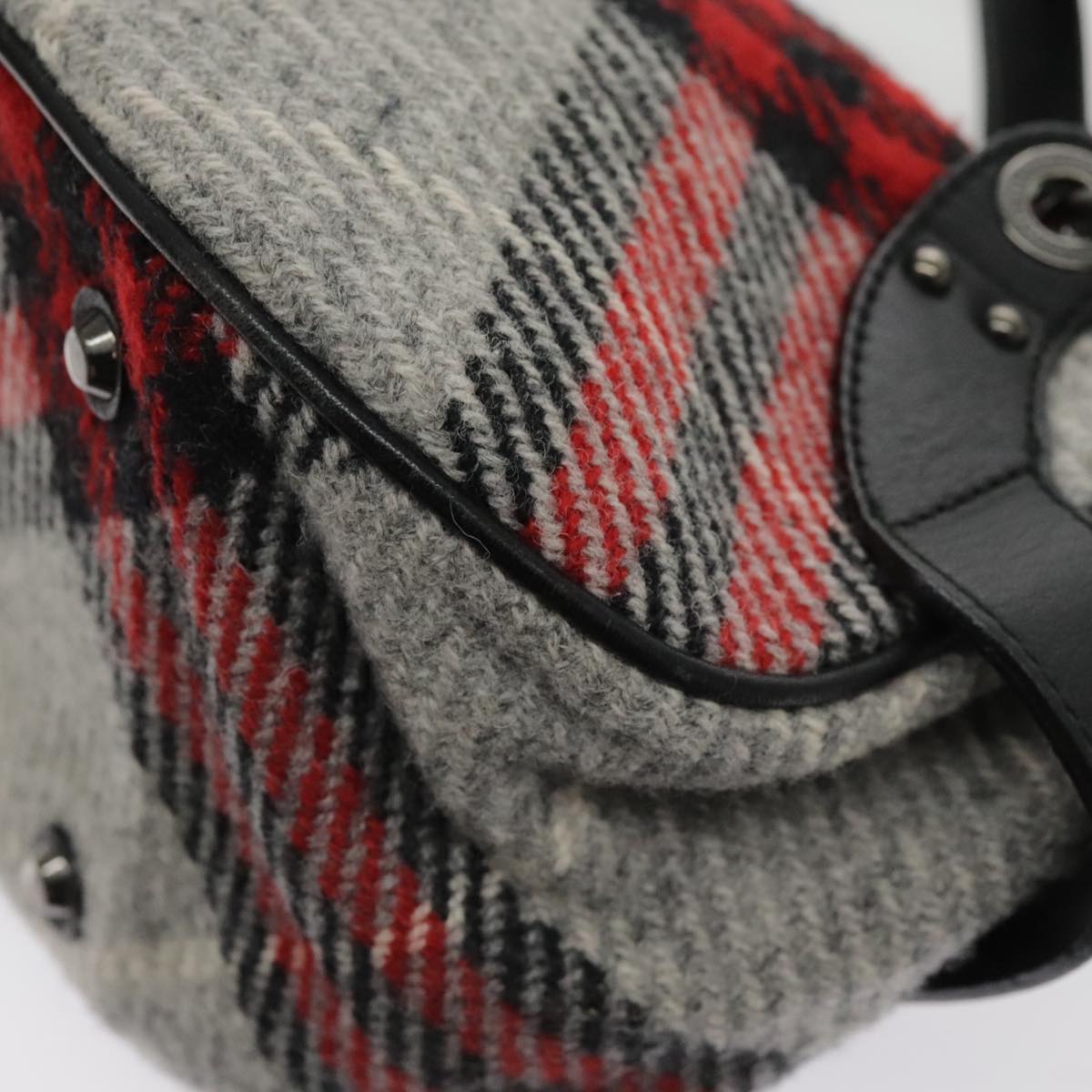 Burberry Blue Label Multicolour Wool Handbag (Pre-Owned)