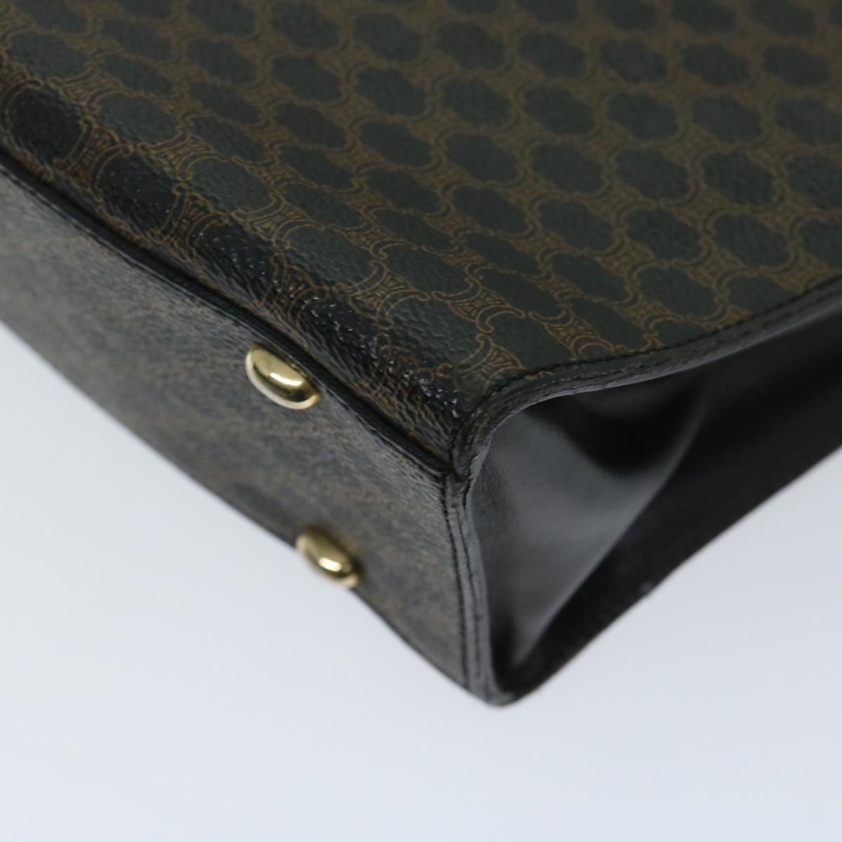 Céline Macadam Black Canvas Handbag (Pre-Owned)