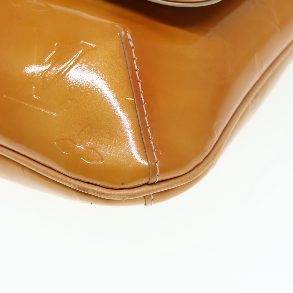Louis Vuitton Thompson Street Yellow Patent Leather Shoulder Bag (Pre-Owned)