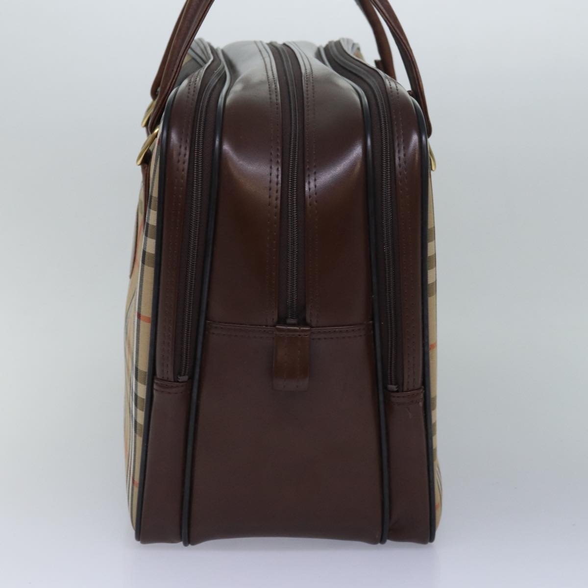 Burberry Beige Canvas Travel Bag (Pre-Owned)