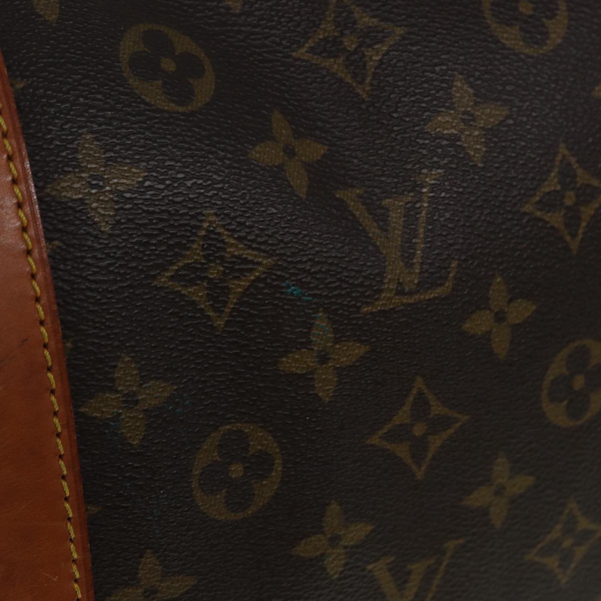 Louis Vuitton Keepall 60 Brown Canvas Travel Bag (Pre-Owned)