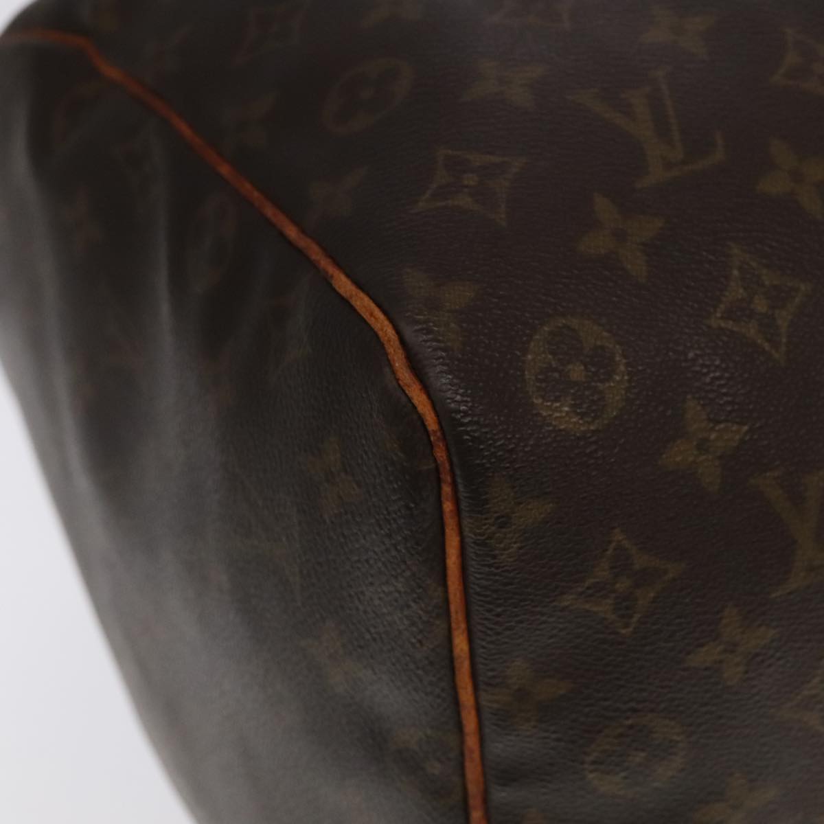 Louis Vuitton Keepall 60 Brown Canvas Travel Bag (Pre-Owned)