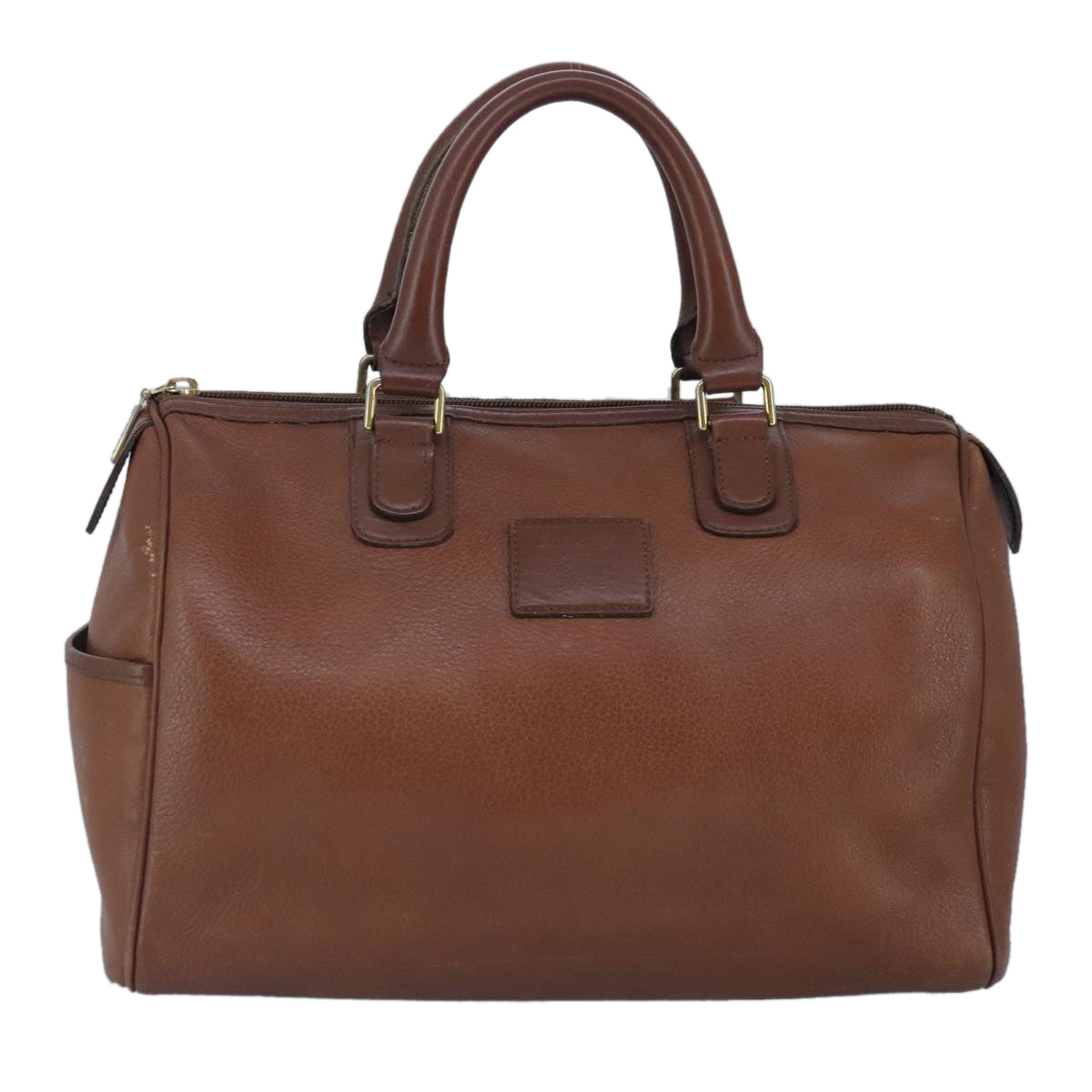 Burberry Brown Leather Handbag (Pre-Owned)