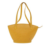 Louis Vuitton Saint Jacques Yellow Leather Handbag (Pre-Owned)