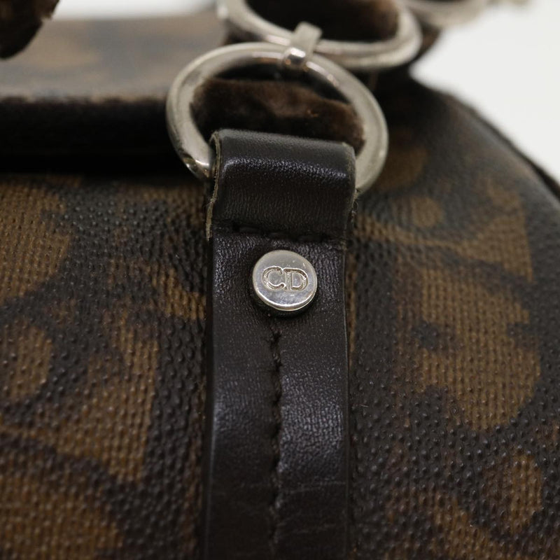 Dior Brown Canvas Handbag (Pre-Owned)
